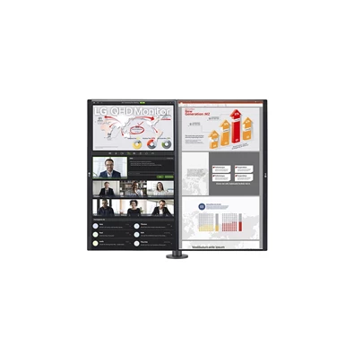 LG 27" Ergonomic 27QP88DP-BS Dual QHD IPS HDMI/DP/USB-C monitor