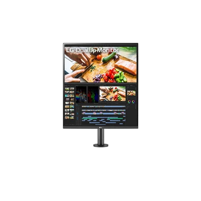 LG 28" Ergonomic 28MQ780-B DualUp SDQHD IPS HDMI/DP/USB-C monitor