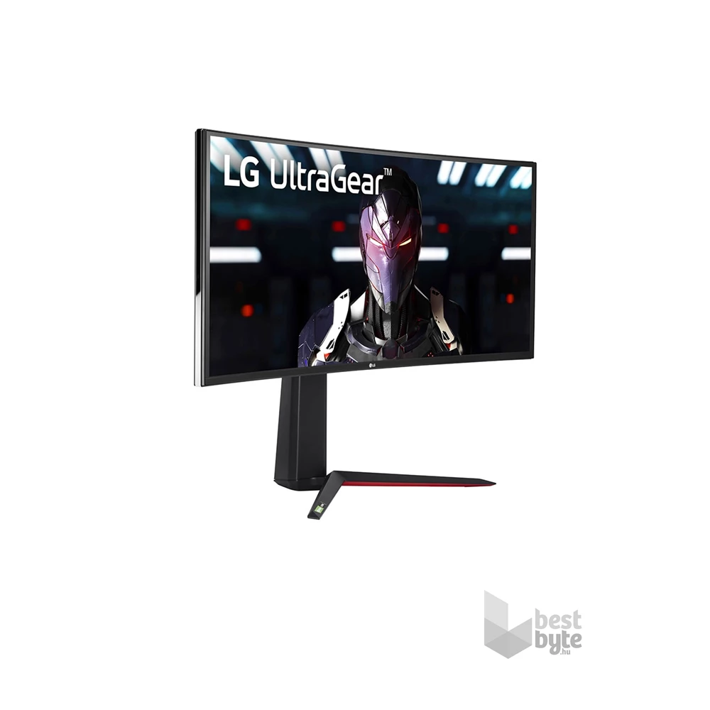 LG 34" 34GN850P-B UWQHD IPS 160Hz HDMI/DP/USB ívelt gamer monitor