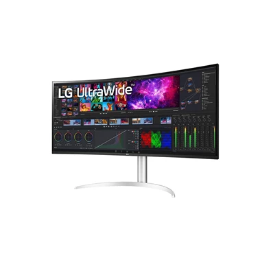 LG 40" 40WP95CP-W 5K2K Nano-IPS HDMI/Thunderbolt/DP/USB-C ívelt monitor