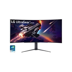 LG 45" 45GR95QE-B UWQHD 240Hz HDMI/DP/USB OLED gamer monitor