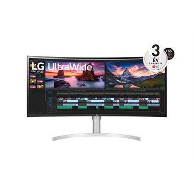 LG 37,5" 38WN95CP WQHD+ Nano IPS HDMI/DP/Thunderbolt/USB monitor