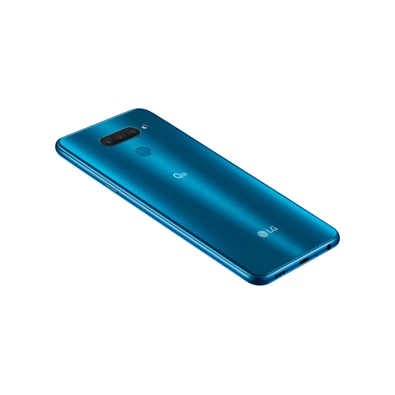 LG Q60 3/64GB DualSIM kártyafüggetlen okostelefon - kék (Android)
