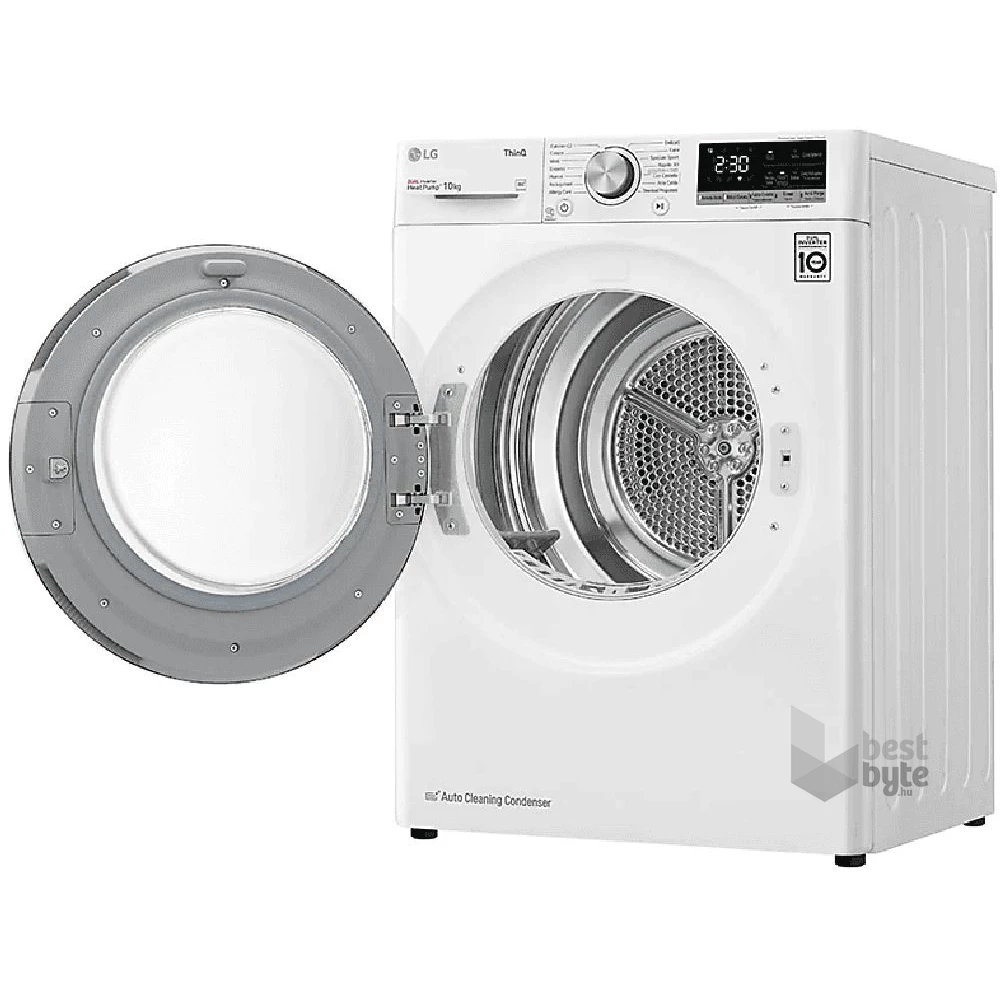 LG RH10V9AV4W fehér, 10 kg, hőszivattyús, szárítógép