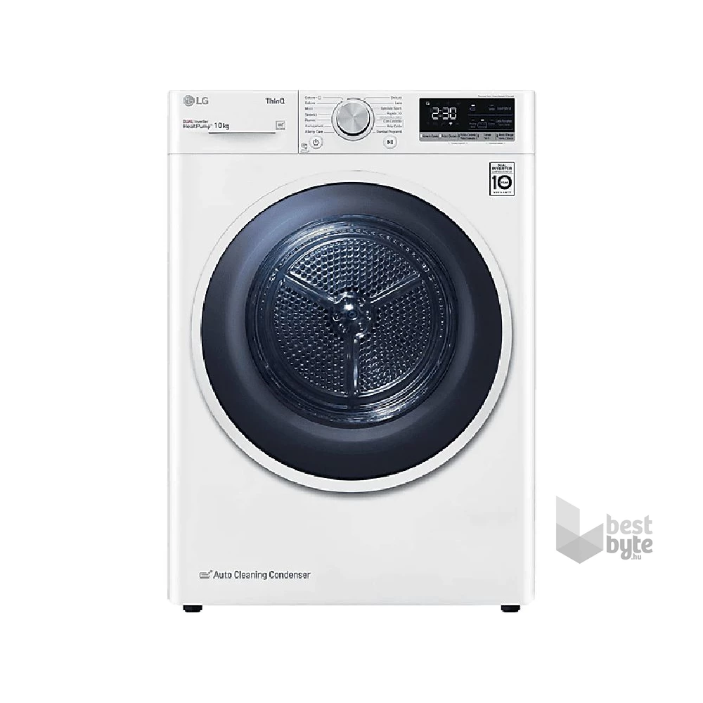 LG RH10V9AV4W fehér, 10 kg, hőszivattyús, szárítógép