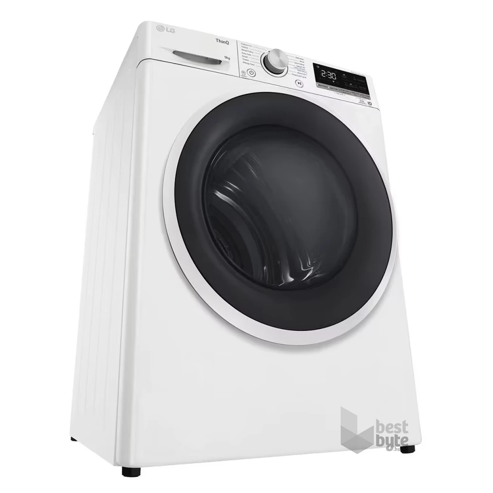 LG RH90V5AV6N fehér, 9 kg, hőszivattyús, szárítógép