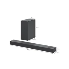 LG S75Q 3.1.2 csatornás Dolby Atmos hangprojektor rendszer
