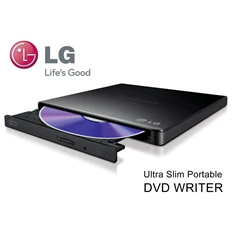 LG USB 10x GP57EB40 dobozos fekete slim DVD író