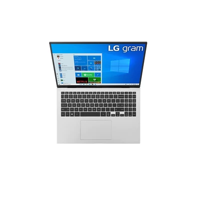 LG gram 16Z90P-G.AA56H laptop (16"WQXGA/Intel Core i5-1135G7/Int.VGA/16GB RAM/512GB/Win10) - ezüst