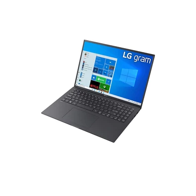 LG gram 16Z90P-G.AA75H laptop (16"WQXGA/Intel Core i7-1165G7/Int.VGA/16GB RAM/512GB/Win10) - fekete
