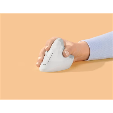 LOGITECH Egér - LIFT Vertical Ergonomic Bluetooth Optikai, Piszkosfehér OEM