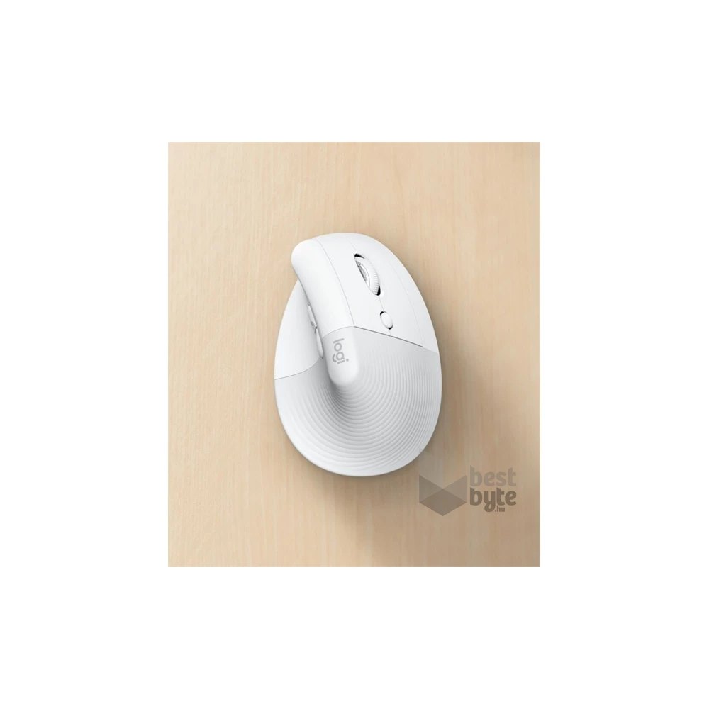 LOGITECH Egér - LIFT Vertical Ergonomic Bluetooth Optikai, Piszkosfehér OEM