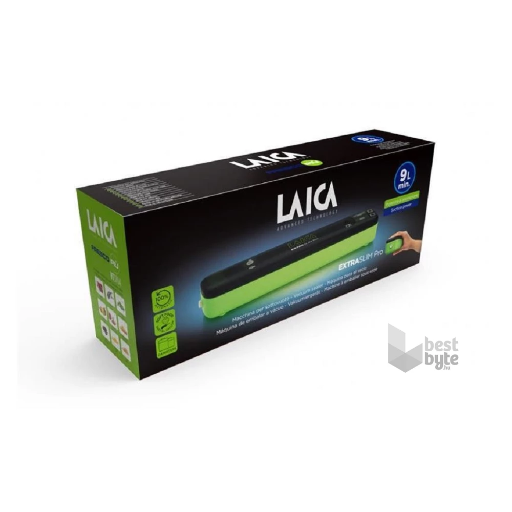 Laica VT31040 Extra Slim Pro vákuumos fóliahegesztő