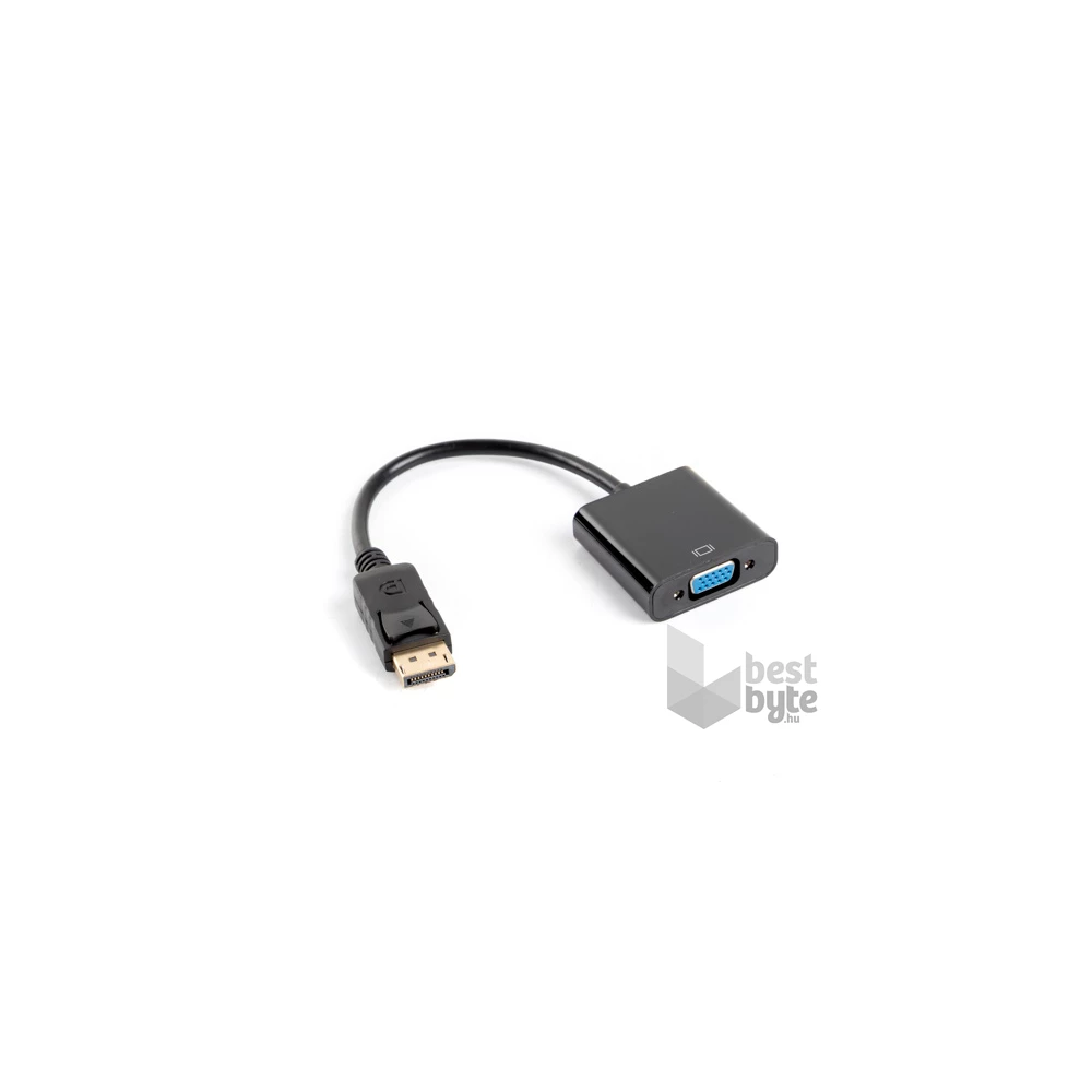 Lanberg 20cm DisplayPort 1.1 apa - VGA anya adapter