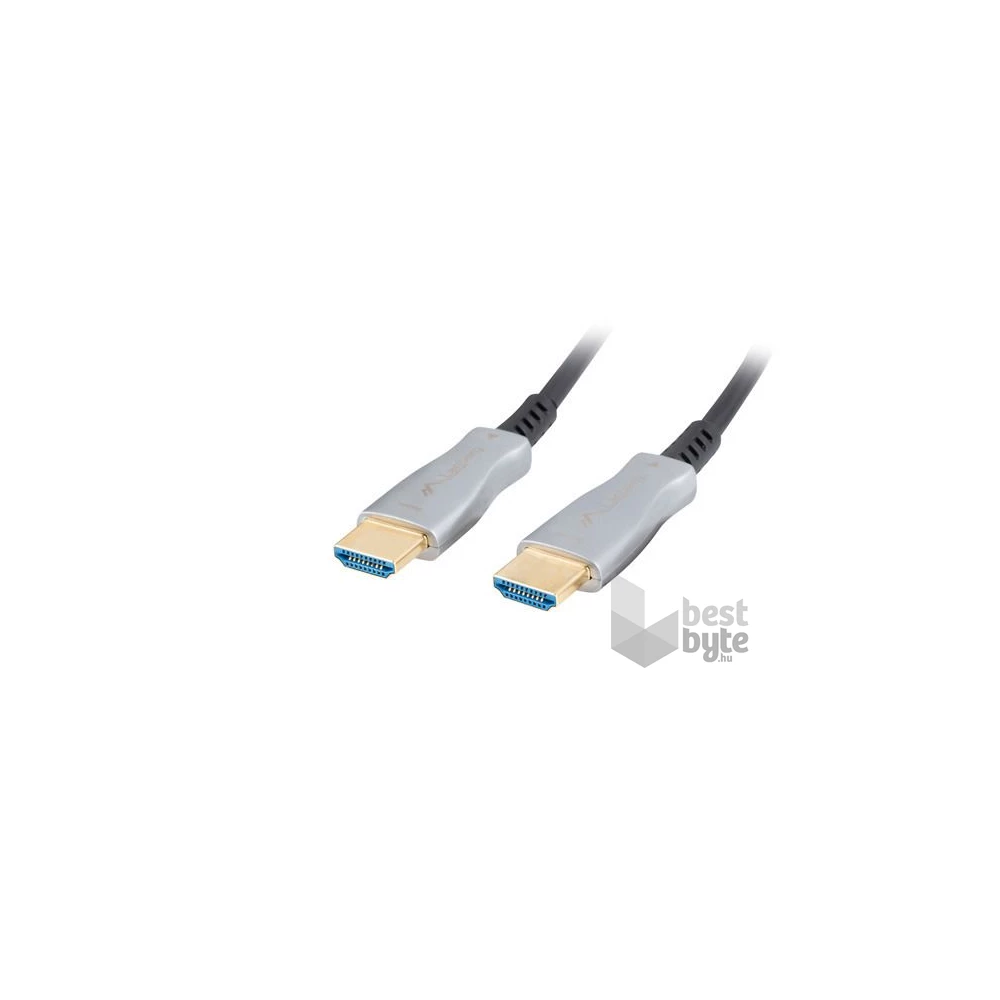 Lanberg 30m aktív optikai HDMI apa-apa fekete AOC kábel