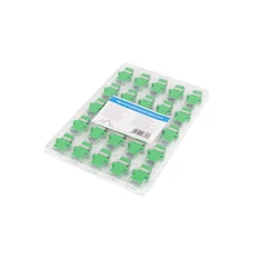 Lanberg FA-SCAP-SS01-2501-TR Monomódusú SC/APC simplex optikai toldó 25db/csomag Lanberg FA-SCAP-SS01-2501-TR Monomódusú SC/APC simplex optikai toldó 25db/csomag