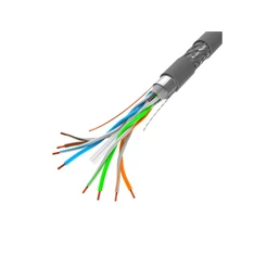 Lanberg LCS6-11CU-0305-S Cat.6 SF/UTP AWG23 Eca PVC 305m árnyékolt szürke fali kábel