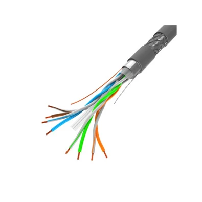 Lanberg LCS6-11CU-0305-S Cat.6 SF/UTP AWG23 Eca PVC 305m árnyékolt szürke fali kábel