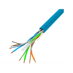Lanberg LCU6-10CC-0305-B U/UTP CCA 1Gb/s 250 MHz 305m árnyékolatlan réz bevonatú alumínium kék fali kábel Lanberg LCU6-10CC-0305-B U/UTP CCA 1Gb/s 250 MHz 305m árnyékolatlan réz bevonatú alumínium kék fali kábel