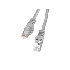 Lanberg PCF6-10CC-0500-S Cat.6 F/UTP PVC CCA árnyékolt réz bevonatú alumínium szürke patch kábel 5m Lanberg PCF6-10CC-0500-S Cat.6 F/UTP PVC CCA árnyékolt réz bevonatú alumínium szürke patch kábel 5m