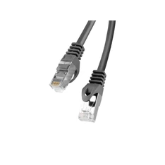 Lanberg PCF6-10CC-2000-BK Cat.6 F/UTP PVC CCA árnyékolt réz bevonatú alumínium fekete patch kábel 20m Lanberg PCF6-10CC-2000-BK Cat.6 F/UTP PVC CCA árnyékolt réz bevonatú alumínium fekete patch kábel 20m