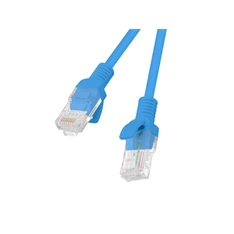 Lanberg PCU6-10CC-0500-B Cat.6 U/UTP PVC CCA árnyékolatlan réz bevonatú alumínium kék patch kábel 5m Lanberg PCU6-10CC-0500-B Cat.6 U/UTP PVC CCA árnyékolatlan réz bevonatú alumínium kék patch kábel 5m
