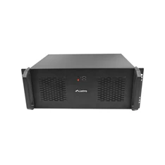 Lanberg SC01-3504-10B 19" 4U SZÉL:430mm MÉLY:350mm MAG:177mm táp nélküli rack szerver ház