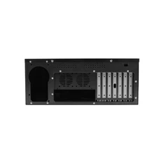 Lanberg SC01-3504-10B 19" 4U SZÉL:430mm MÉLY:350mm MAG:177mm táp nélküli rack szerver ház