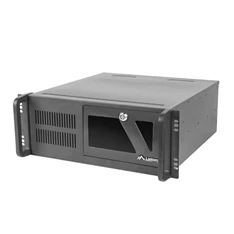 Lanberg SC01-4504-10B 19" 4U SZÉL:430mm MÉLY:450mm MAG:177mm táp nélküli rack szerver ház