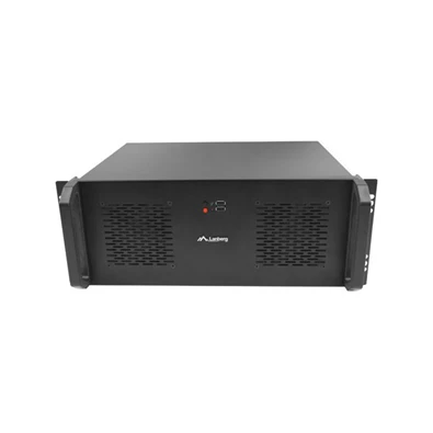 Lanberg SC01-3504-10B 19" 4U SZÉL:430mm MÉLY:350mm MAG:177mm táp nélküli rack szerver ház