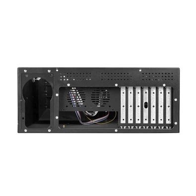 Lanberg SC01-4504-08B 19" 4U SZÉL:430mm MÉLY:450mm MAG:177mm táp nélküli rack szerver ház