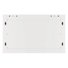 Lanberg WF01-6406-10S 19" 6U SZÉL:600mm MÉLY:450mm MAG:379mm lapraszerelt üvegajtós szürke fali rack szekrény