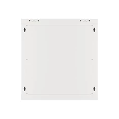 Lanberg WF01-6412-10S 19" 12U SZÉL:600mm MÉLY:450mm MAG:645mm lapraszerelt üvegajtós szürke fali rack szekrény