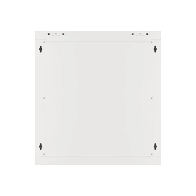 Lanberg WF01-6412-10S 19" 12U SZÉL:600mm MÉLY:450mm MAG:645mm lapraszerelt üvegajtós szürke fali rack szekrény