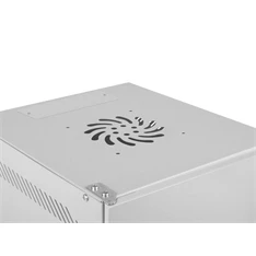 Lanberg WF10-2306-00S 10" 6U SZÉL:280mm MÉLY:310mm MAG:336mm lapraszerelt fémajtós szürke fali rack szekrény