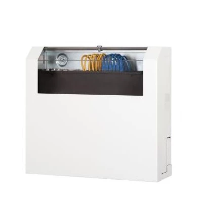 Lande LN-SLM504714-LG NETbox SOHO SLIMbox 19" 3U+2U fali rack szekrény függőleges kialakítás