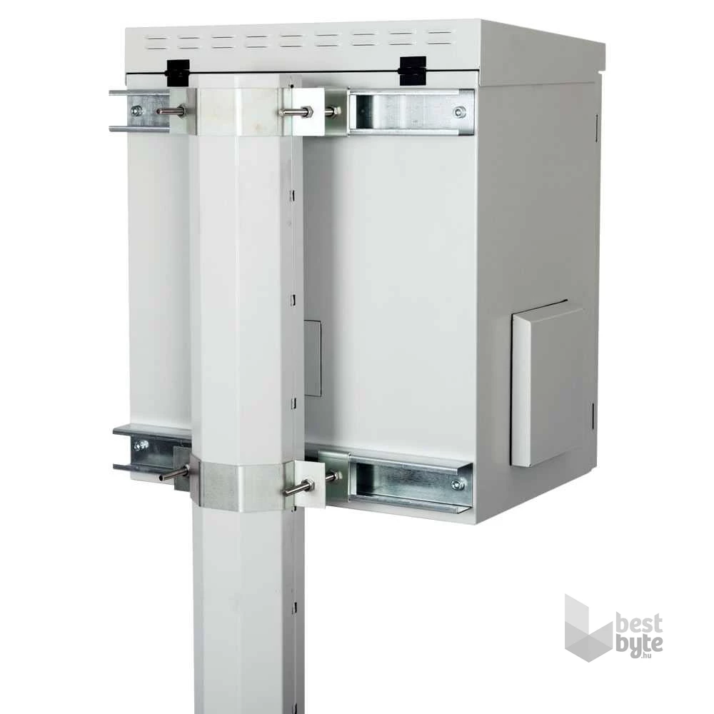 Lande LN-SBO-IP5516U6045-LG SAFEbox 19" 16U 600x450 kültéri szürke fali rack szekrény