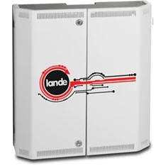 Lande LN-SLM504714-LG NETbox SOHO SLIMbox 19" 3U+2U fali rack szekrény függőleges kialakítás