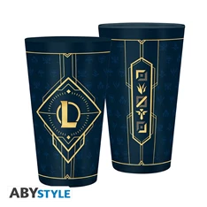 League of Legends "Hexteck logo" 400ml üveg pohár
