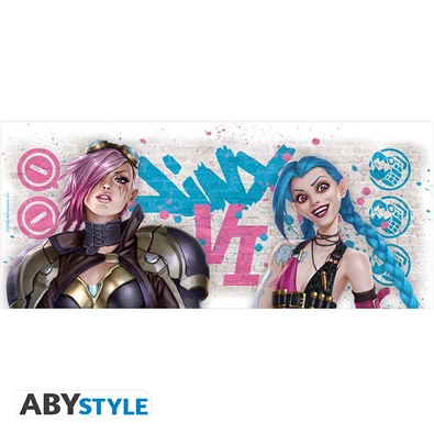 League of Legends "Vi vs Jinx" 320ml bögre