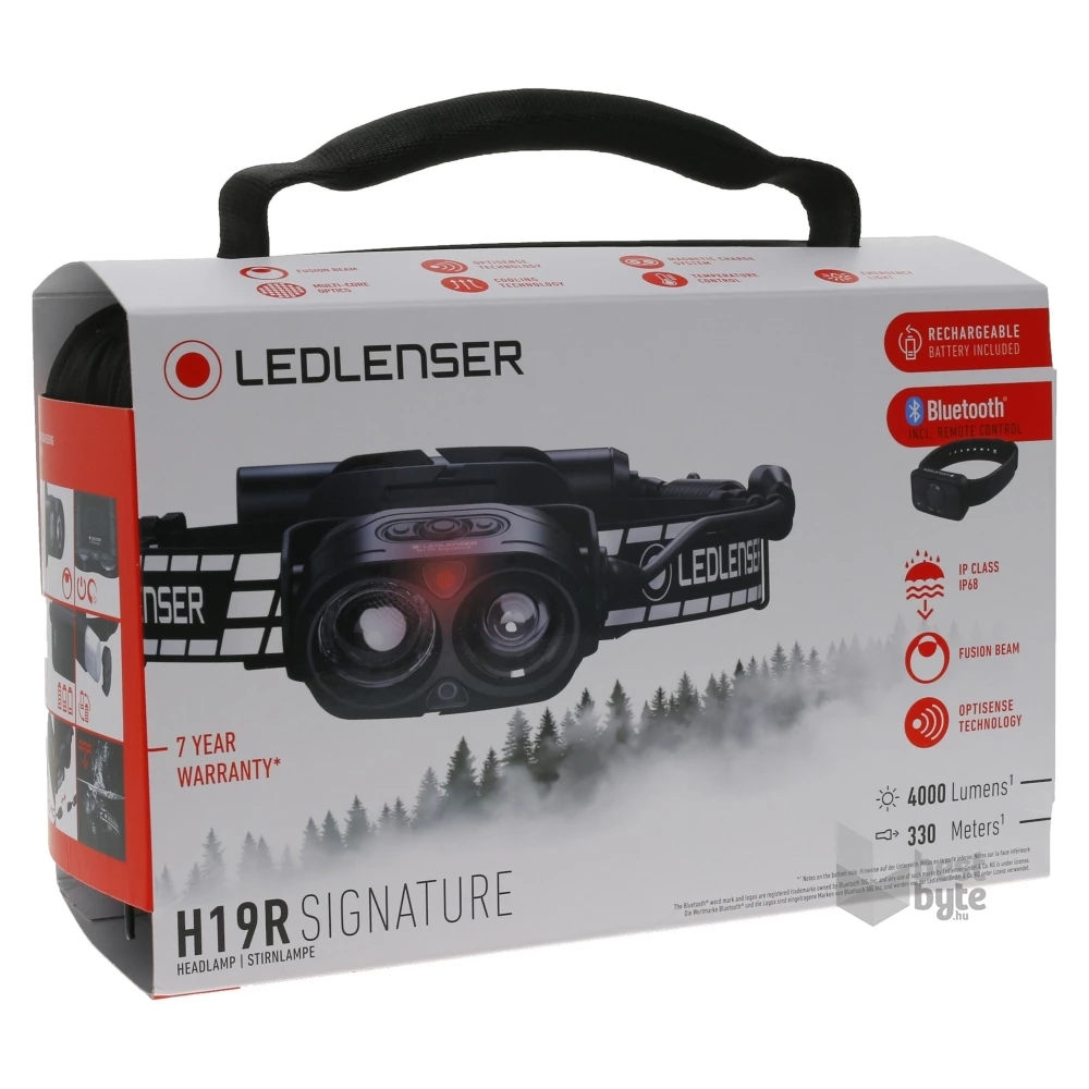 Ledlenser H19R Signature 4000lm Li-ion tölthető fejlámpa