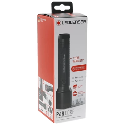 Ledlenser P6R Core 900lm Li-ion tölthető rúdlámpa