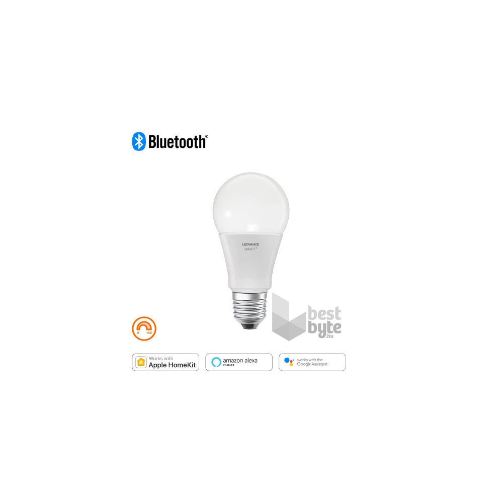 Ledvance Smart+ Bluetooth vezérlésű 9W/800lm/DIM/2700K/E27 LED körte izzó