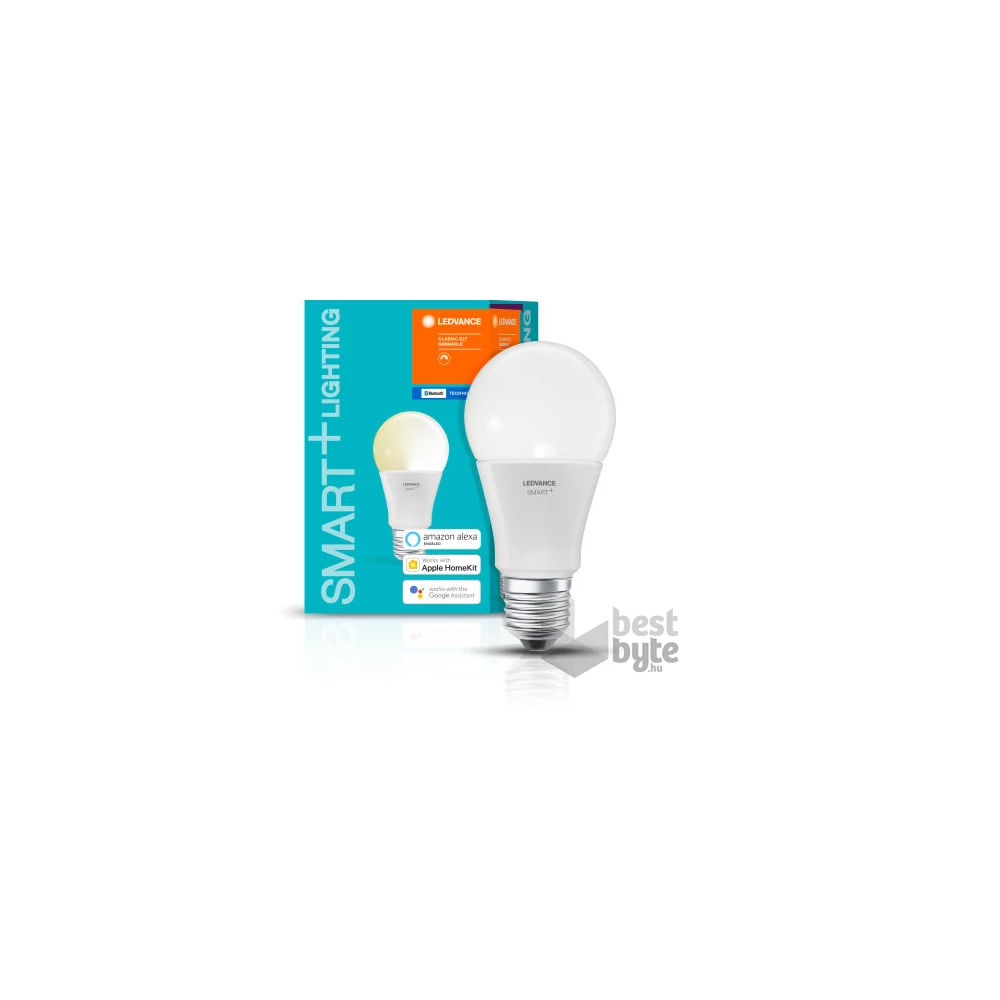 Ledvance Smart+ Bluetooth vezérlésű 9W/800lm/DIM/2700K/E27 LED körte izzó