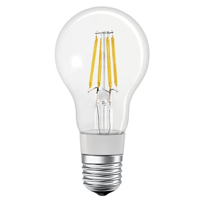 Ledvance Smart+ Bluetooth vezérlésű, üveg búra/5,5W/650lm/DIM/2700K/E27 LED körte izzó