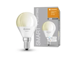 Ledvance Smart+ Wifi vezérlésű 5W 2700K E14 dimmelhető kisgömb LED fényforrás