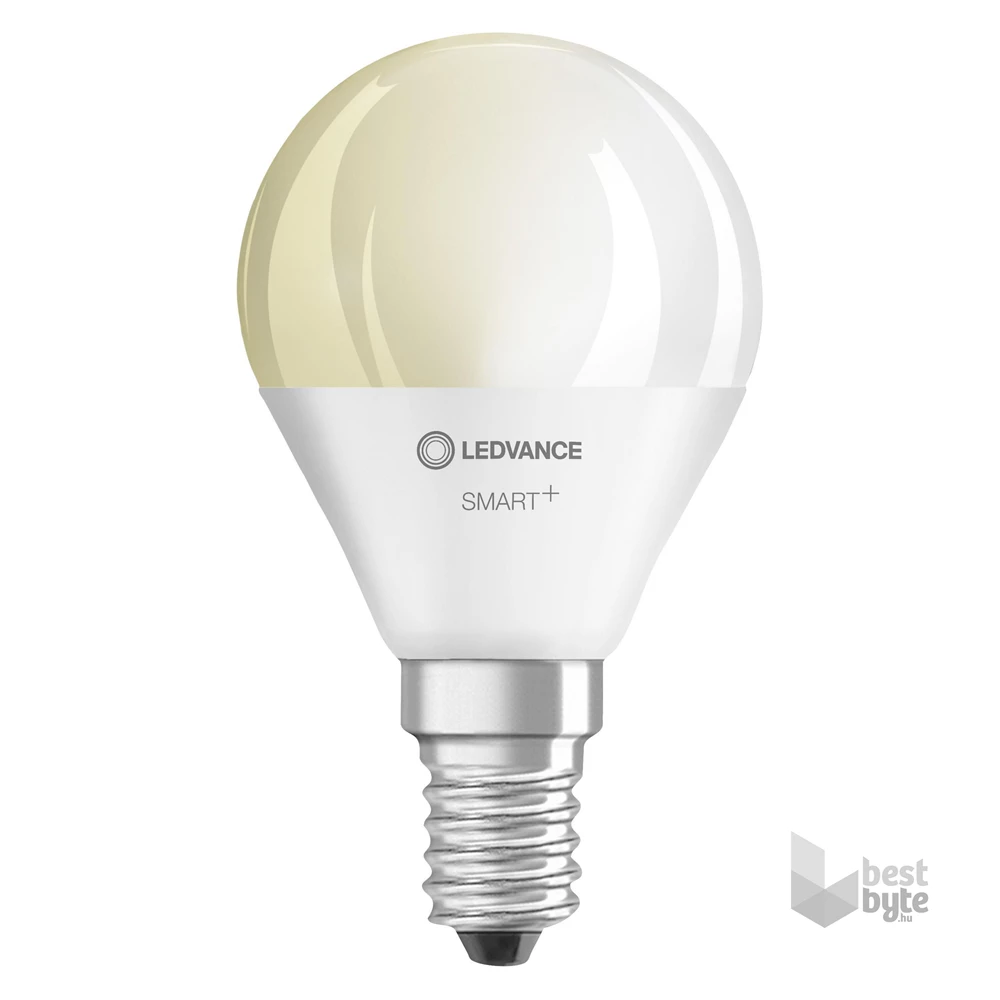 Ledvance Smart+ Wifi vezérlésű 5W 2700K E14 dimmelhető kisgömb LED fényforrás