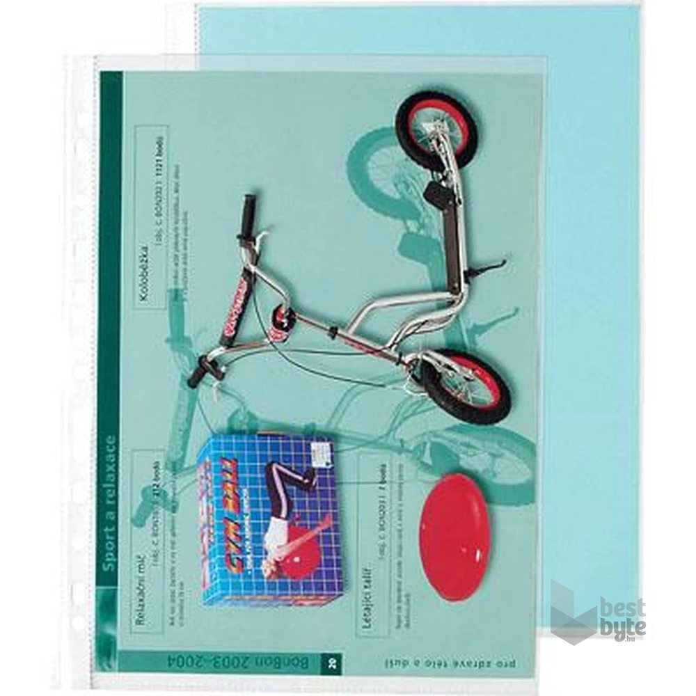 Office Depot A4 50mikron 100db víztiszta lefűzhető genotherm