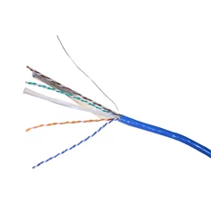 Legrand 032857 Cat6 árnyékolt (F/UTP) 4 érpár (AWG23) PVC kék Eca 305m kartondoboz LCS3 réz fali kábel Legrand 032857 Cat6 árnyékolt (F/UTP) 4 érpár (AWG23) PVC kék Eca 305m kartondoboz LCS3 réz fali kábel