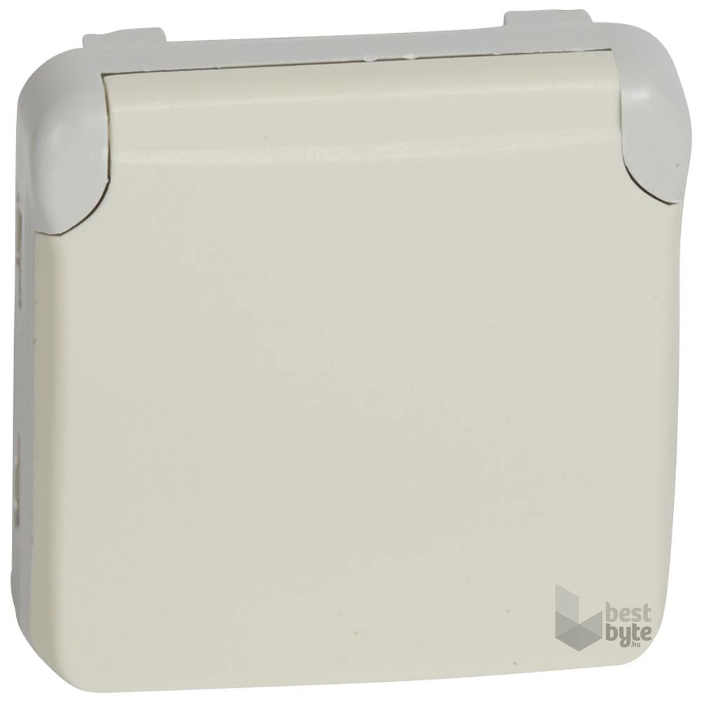 Legrand 069639 Plexo 55 csapófedéllel csavaros fehér 2P+F aljzat